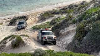 Guilderton to Seabird with a Toyota FJ Cruiser and a VW Touareg [upl. by Hwu]