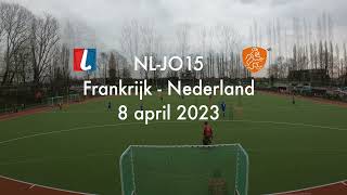 JO15  FrankrijkNederland 8 april 2023 [upl. by Fagaly]