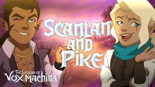 Scanlan amp Pike’s Friendship  The Legend Of Vox Machina [upl. by Torray]