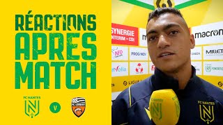 FC Nantes  FC Lorient  la réaction de Mostafa Mohamed [upl. by Sirret]