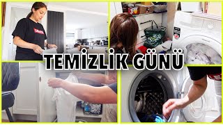 TEMIZLIK VLOG ALMANYADAN MISAFIRIM GELIYOR TEMIZLIGI 😂 [upl. by Leraj]