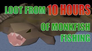 Loot from 10 hours of Monkfish fishing [upl. by Wakefield]