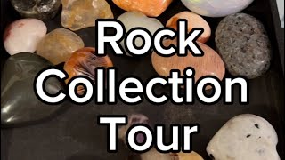 RockCrystalMineralGemstone Tour by request ❤️❤️❤️ [upl. by Hafler40]