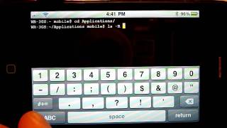 Listing all subdirectories in iPhone Terminal [upl. by Baxie]