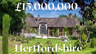 £15000000 Hertfordshire mansion with Damion Merry Luxury Property Partners [upl. by Shuler]