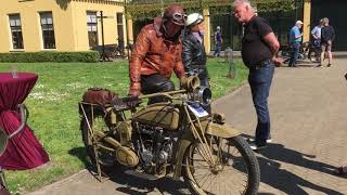 Excelsior VTwin 1000cc 1919 [upl. by Ahsilahk]