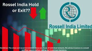 Rossell India Share Latest News  Rossell India Demerger News  share trading youtube [upl. by Ettennil]