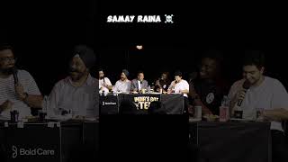 Samay Raina Roast 🔥 Deepak kalal Ft Indias got latent EP 09 ytshorts comedy [upl. by Elonore180]