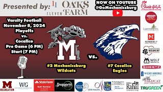 Varsity Football vs Cocalico  Presented by 11 Oaks Farms in Newville  November 8 2024 [upl. by Yecart]