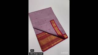 CHITTINADU COTTON SAREES 1500 RS [upl. by Namsaj918]