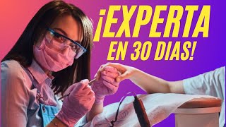 como convertirte en EXPERTA MANICURISTA😱en TIEMPO RECORD [upl. by Antebi]