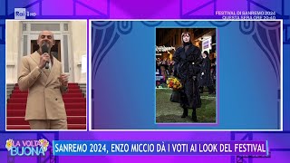 Sanremo 2024 Enzo Miccio dà i voti ai look del Festival  La Volta Buona 06022024 [upl. by Okiruy685]