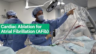 Cardiac Ablation for Atrial Fibrillation AFib [upl. by Eliza]