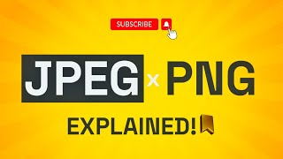 What is JPEG and PNG  Explained [upl. by Hanahsuar]