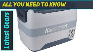 Koolatron 12V Portable Refrigerator Freezer wBluetooth Is This the Best Travel Fridge for [upl. by Sixel]