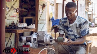 Get inspired by the story of a young Ghanaian entrepreneur and his passion for locallymade shoes [upl. by Gino941]