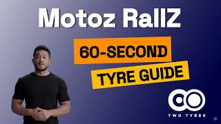 Motoz Tractionator RallZ  Motorcycle Tyre Review  60second guide [upl. by Godewyn]