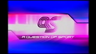 A Question of Sport  S32EXX  Sue Barker Frankie Dettorri Ally McCoist  052003 BBC VHS [upl. by Ylrebmik712]