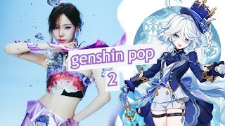 giving every genshin impact character a kpop song part 2 [upl. by Yelekreb]