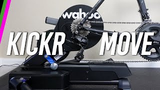 Wahoo KICKR MOVE InDepth Review  More Movement  Better Ride Feel [upl. by Enisaj]