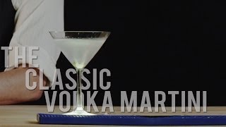 How to Make The Classic Vodka Martini  Best Drink Recipes [upl. by Aguie]