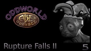 Lets Play Oddworld Abes Odyssey Blind Ep 5 Rupture Farms II [upl. by Fabio716]