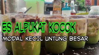 Cara Membuat Es Alpukat Kocok Toping Milo Dan Keju  Detail Dan Mudah Di Pahami [upl. by Orecul]