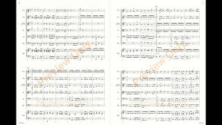 Velocity by Brian Balmages Orchestra Score and Sound 1 [upl. by Linkoski654]