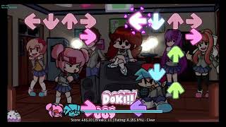 Doki Doki takeover fnf mod part 3 [upl. by Ladin155]