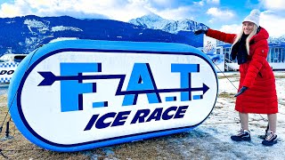 FAT ICE RACE 2024 in Zell am See Porsche Audi Lamborghini VW RedBull Flugshow amp mehr auf EIS [upl. by Artimas352]