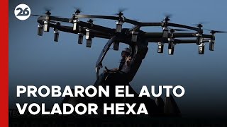 JAPÓN  Probaron el auto volador Hexa [upl. by Lamdin744]