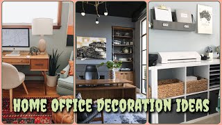 Small Home Office Decor Ideas 2022 [upl. by Akiehsat]