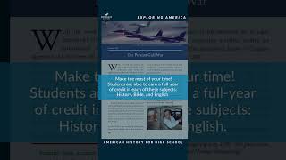 Free US History Curriculum for Homeschooling High School shorts [upl. by Libove603]