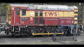 Haworth Yard at 1231pm Saturday 27th January 2024 Please subscribe to this channel [upl. by Kimbell724]