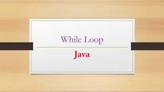 JAVA  Loop  While Loop With Timer [upl. by Ahsiena507]