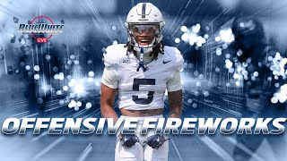 Penn State ROLLS West Virginia in offensive explosion  Postgame Show [upl. by Tada]