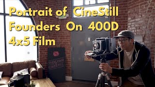 The Founders of CineStill on 4x5 Film  Episode 012 [upl. by Ealasaid]