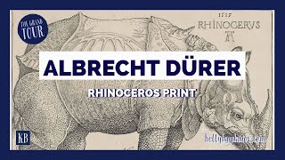 Albrecht Dürer  Rhinoceros Print [upl. by Terryn]