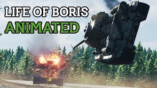 Boris The Tank Drifter  Life of Boris Animated [upl. by Nage]