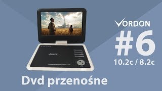 Przenośne odtwarzacze DVD VORDON 102c82c  Urbański testuje [upl. by Salohcin31]