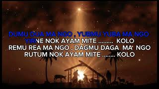 RUTUMA ll KARAOKE ll Galo Gospel Song ll [upl. by Eckblad]