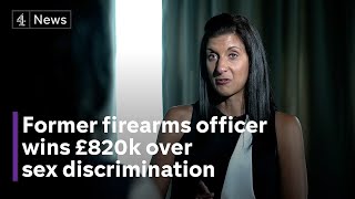 Rebecca Kalam Exfirearms officer wins £8200000 sex discrimination compensation [upl. by Karub]