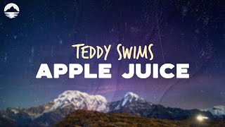 Teddy Swims  Apple Juice  Lyrics [upl. by Elinad]