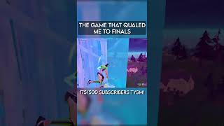 How I Qualified For The Solo Cash Cup Finals🔥 240fpsfortnitepcbuild gaming controllersettings [upl. by Ticknor902]