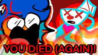 moron tries to beat Cuphead for the first time animated [upl. by Melda]