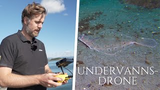 Chasing M2 undervannsdrone  4K footage with M2 Pro MAX [upl. by Adnilram]