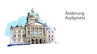 Änderung des Asylgesetzes AsylG Abstimmung 562016  «Das Wichtigste in Kürze» [upl. by Jonathan]