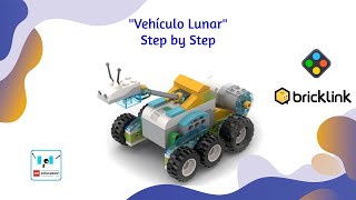 LEGO WEDO 20 ⚙️ VEHÍCULO ESPACIAL  SPACE VEHICLE  TUTORIAL ✔️ 45300 [upl. by Irual87]