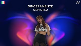 Annalisa  Sinceramente Lyrics Video [upl. by Malvino740]