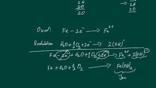 Chemie  Redoxreaktionen Das Rosten von Eisen [upl. by Yramanna316]